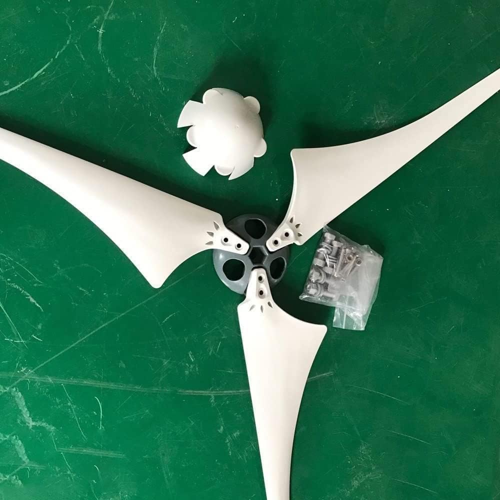 CAJUCA 550Mm 580Mm 600Mm 630Mm Wind Generator Blade Nylon Blades for Horizontal Wind Turbine DIY Windmill Accessories