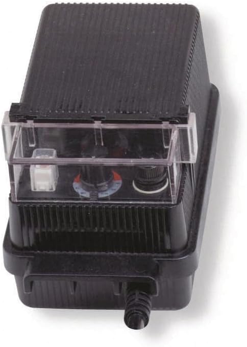 Kichler Standard Series 60W Transformer in Black, Low Voltage Power Supply for 12V Lighting Systems, 15E60BK