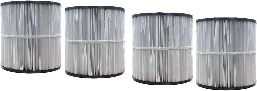 DPM Cartridge Replacement for Jacuzzi CFR50 Single Cartridge Replacement 4 Pack Made in USA 50 Sq Ft | Replacement for C-9650 PJ50-4 FC-1460 (10