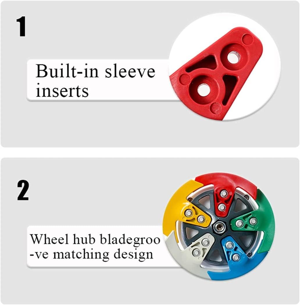 LiuSj JUnSt 8000 W Permanent Wind Turbine Generator, 5 Blades Household Power Generator for Solar Streetlight, Suitable for Home Gardens, Boats, Outdoors