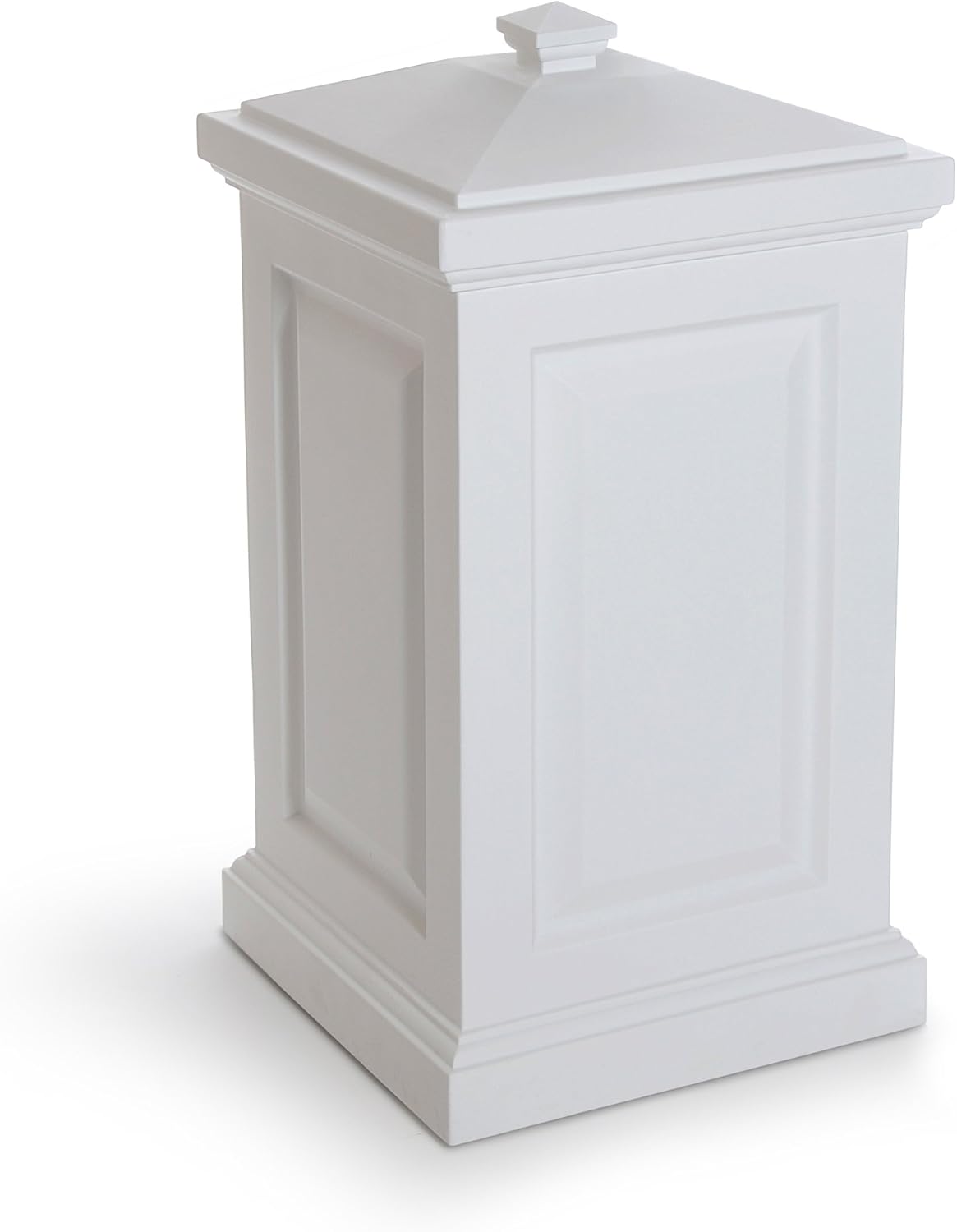 Mayne Berkshire Multi-Purpose Storage Bin - 20in x 20in x 38in - 45 Gallons of Storage Capacity - Polyethylene (4835-W)