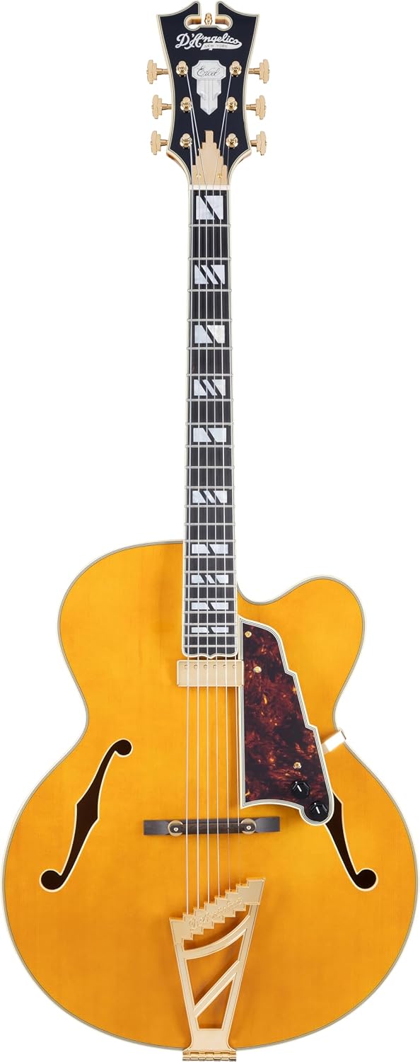 D'Angelico Excel EXL-1 Hollowbody Electric Guitar - Amber