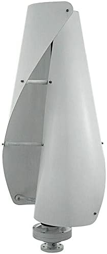 9000W Spiral Shaft Magnetic Levitation Vertical Wind Turbine Generator 2 Blades Maglev Generator Windmill with Charge Controller Suitable for Boats, Gazebos, Cabins