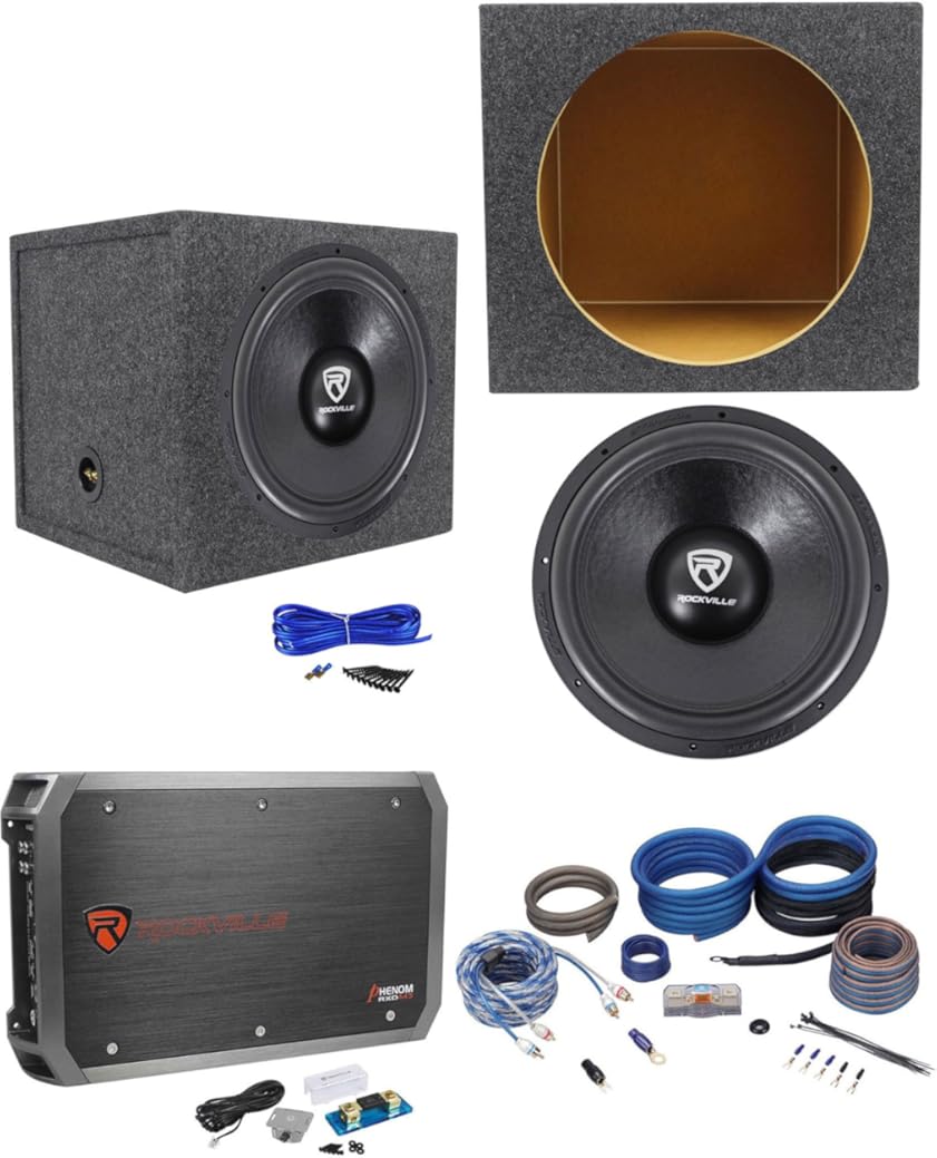 Rockville W15K6D2 V2 Bundle: 15