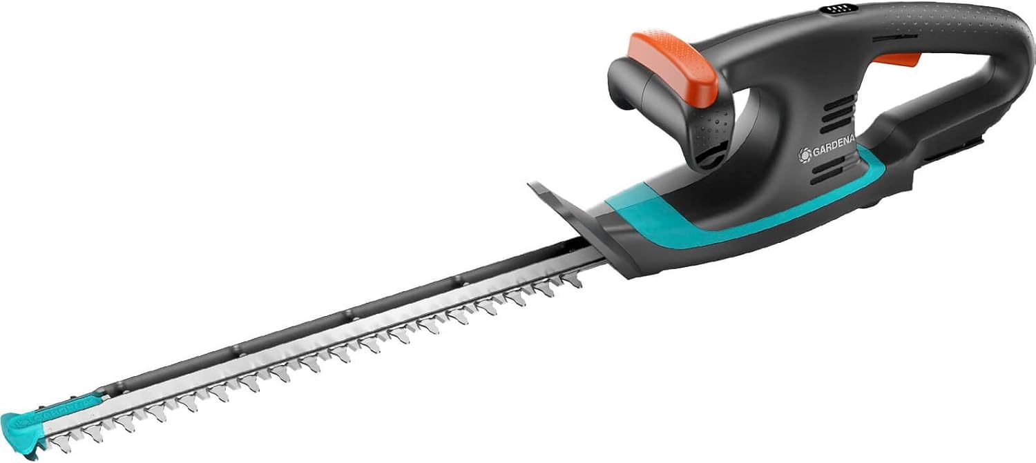 Gardena Battery Hedge Trimmer EasyCut 40/18 V P4A Without Battery: Hedge Trimmer with Precision Blades and Impact Protection, Ergonomic Handle, Lightweight Design (14733-55)