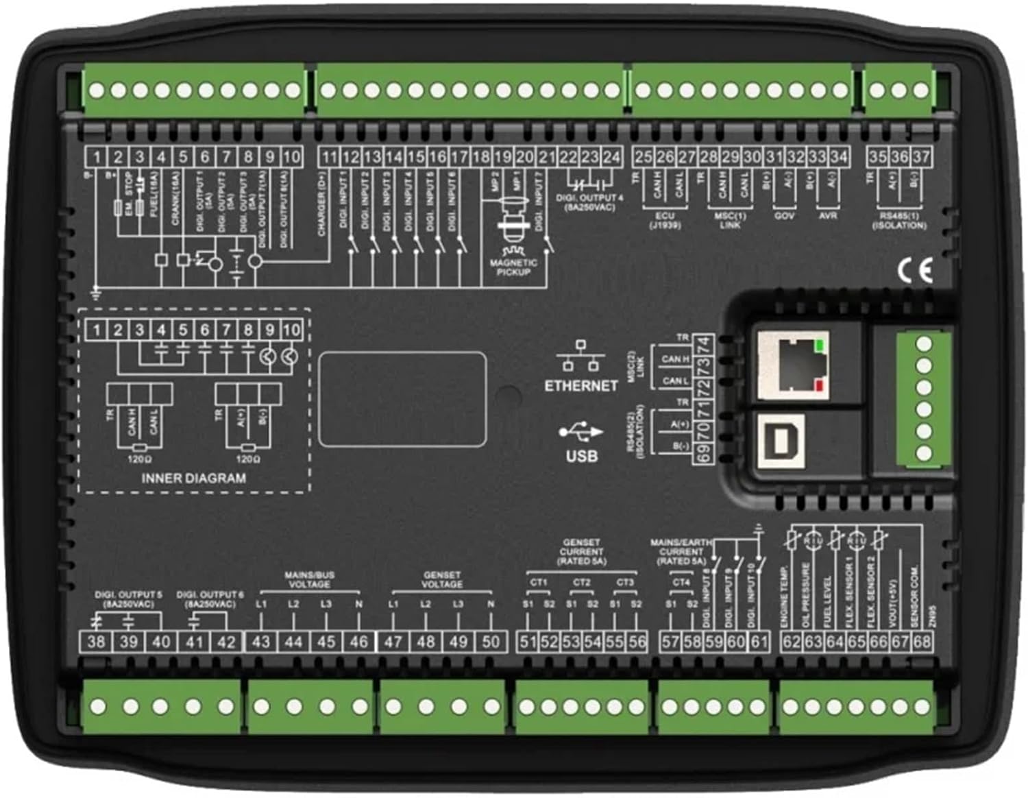 HGM9530N Auto Parallel System Generators Controller
