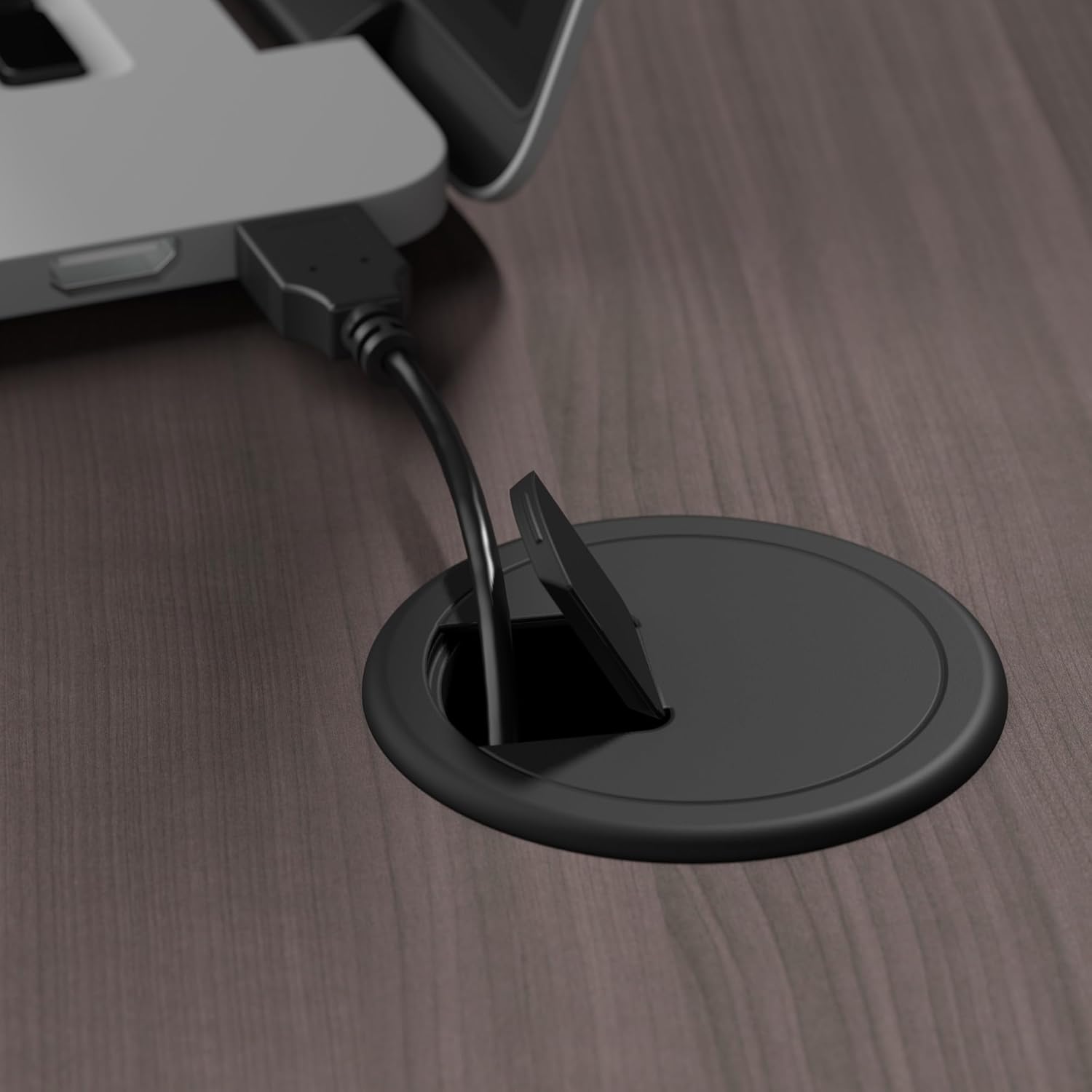 Bush Business Furniture Podium Lectern, 48 inch Tall, Professional-Grade Mobile Presentation Stand Up with Shelves, Envision Collection, Gray