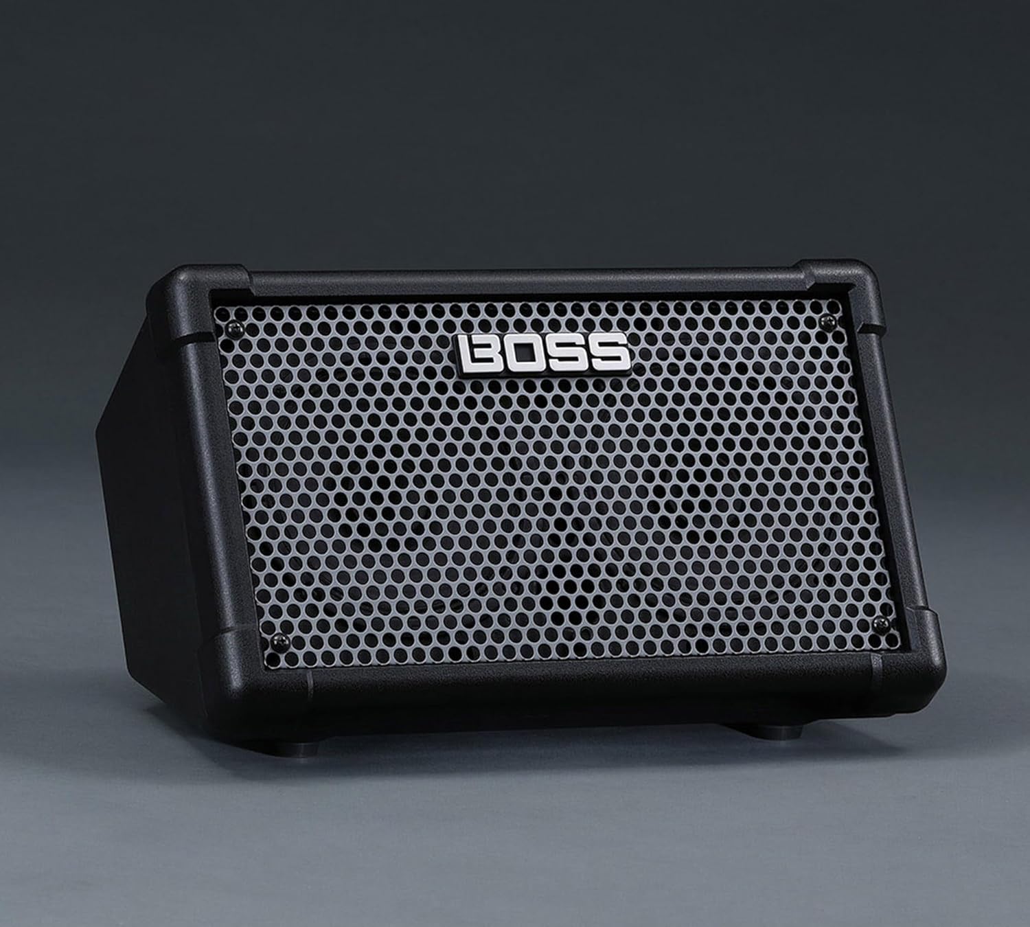 Boss Cube Street II Battery Powered Stereo Amplifier - Black Bundle with Gearlux Instrument Cable, XLR Cable and Roland Picks
