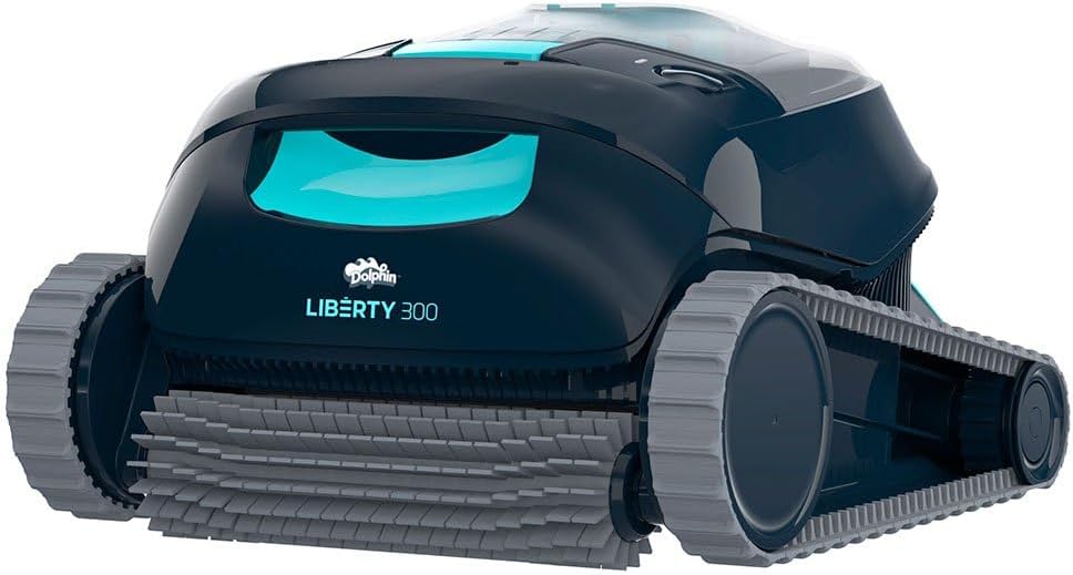 Dolphin (2025 Model) Liberty 300 Cordless Automatic Robotic Pool Vacuum Cleaner, Magnetic Charging, Click-Up for Easy Removal, Ideal for In-Ground Pools up to 33 FT in Length