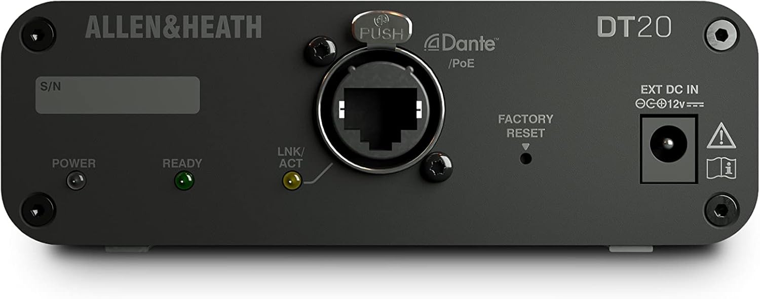 Allen & Heath DT20-X Dante Input Interface