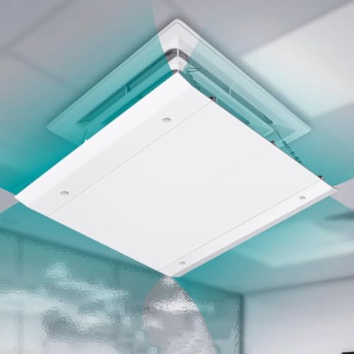 Air Conditioner Deflector Air Vent Deflector Air Deflector Outlet,Cooled Baffle Wind Direction Telescopic for Home