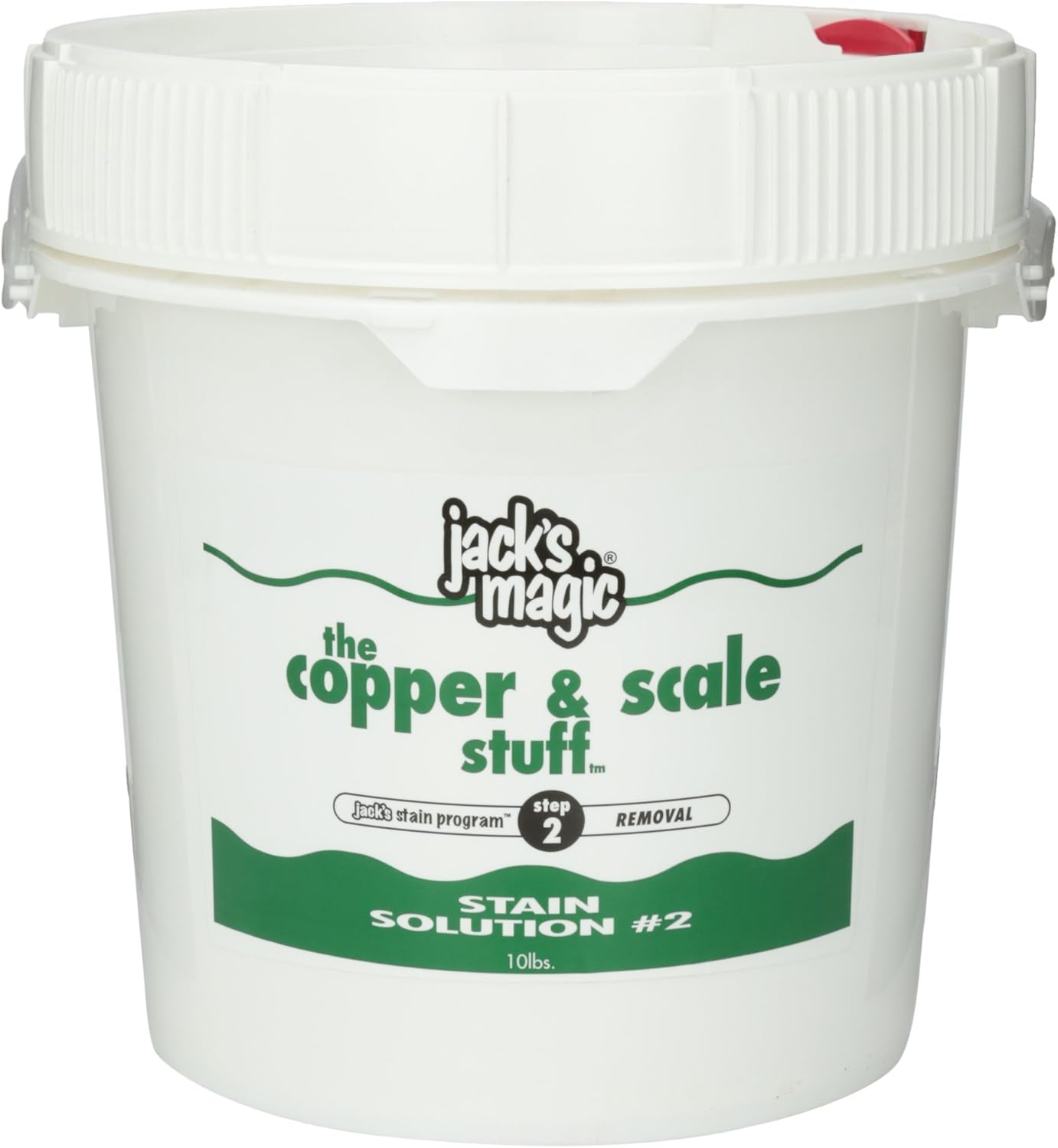 Jack's Magic JMCOPPER10 No.2 Copper and Scale Stuff Stain Solution, 10-Pound