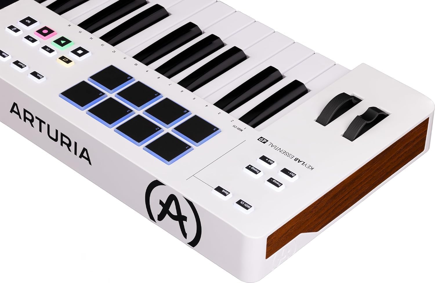 Arturia MK3 Essential 49 Key MIDI Keyboard Controller & MiniFuse Recording Pack Audio Interface Bundle - White