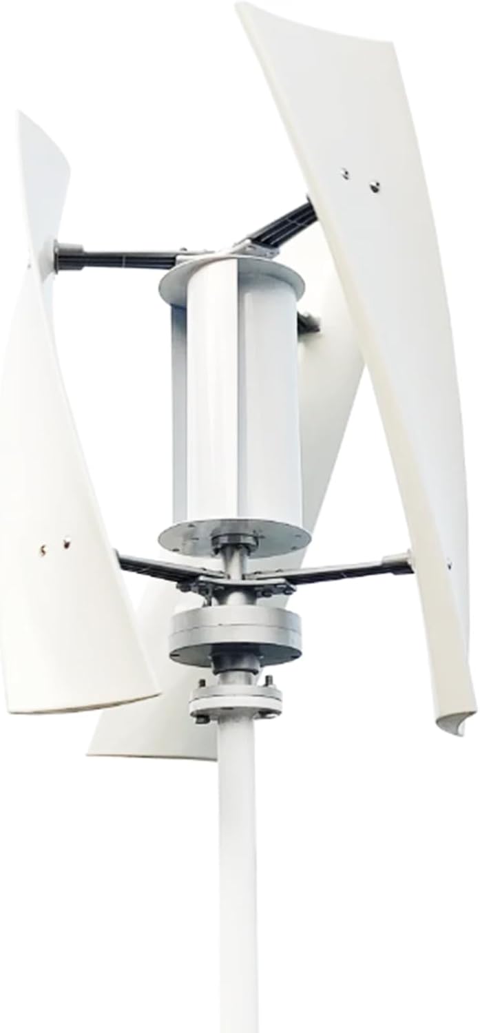 Home 10000W No Noise Wind Power Turbine Generator 12V 24V 48V 220V W/Controller Low Noise Windmill for Farm Or Boats, Gazebos, Chalets, Or Mobile Homes