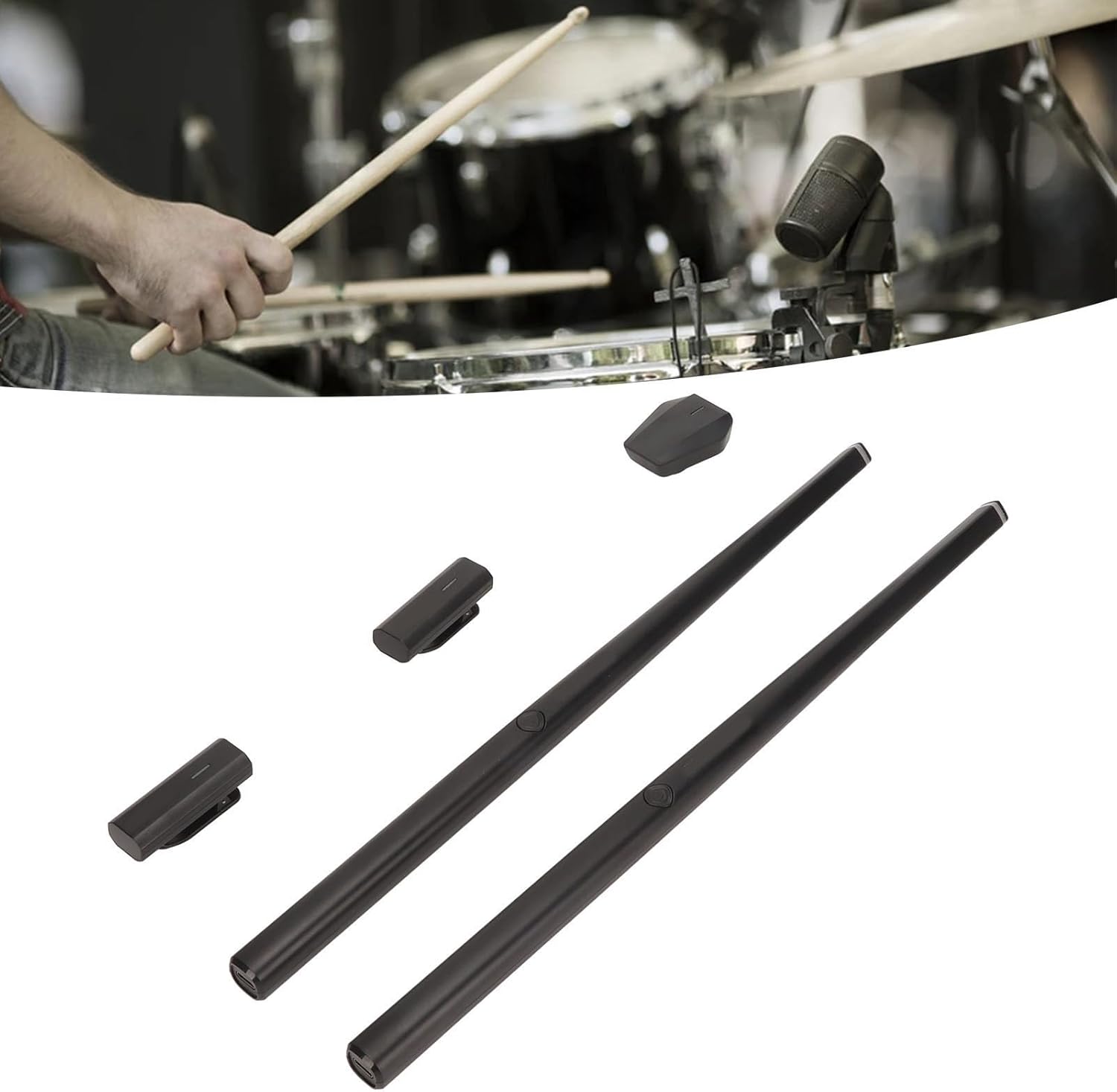 Portable Electronic Drum Set Virtual Drum Set Digital Percussion Machine with Lessons for Beginners Adults