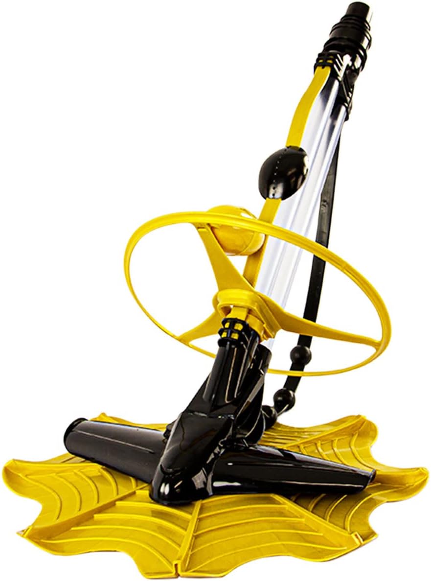 Aqua Select Trident Automatic Pool Cleaner | Inground Pool Vacuum with 39′ Hose | Connects to Existing Skimmer | Easy Assembly, Hands-Free Operation | No Tools Required | Efficient Pool Cleaning