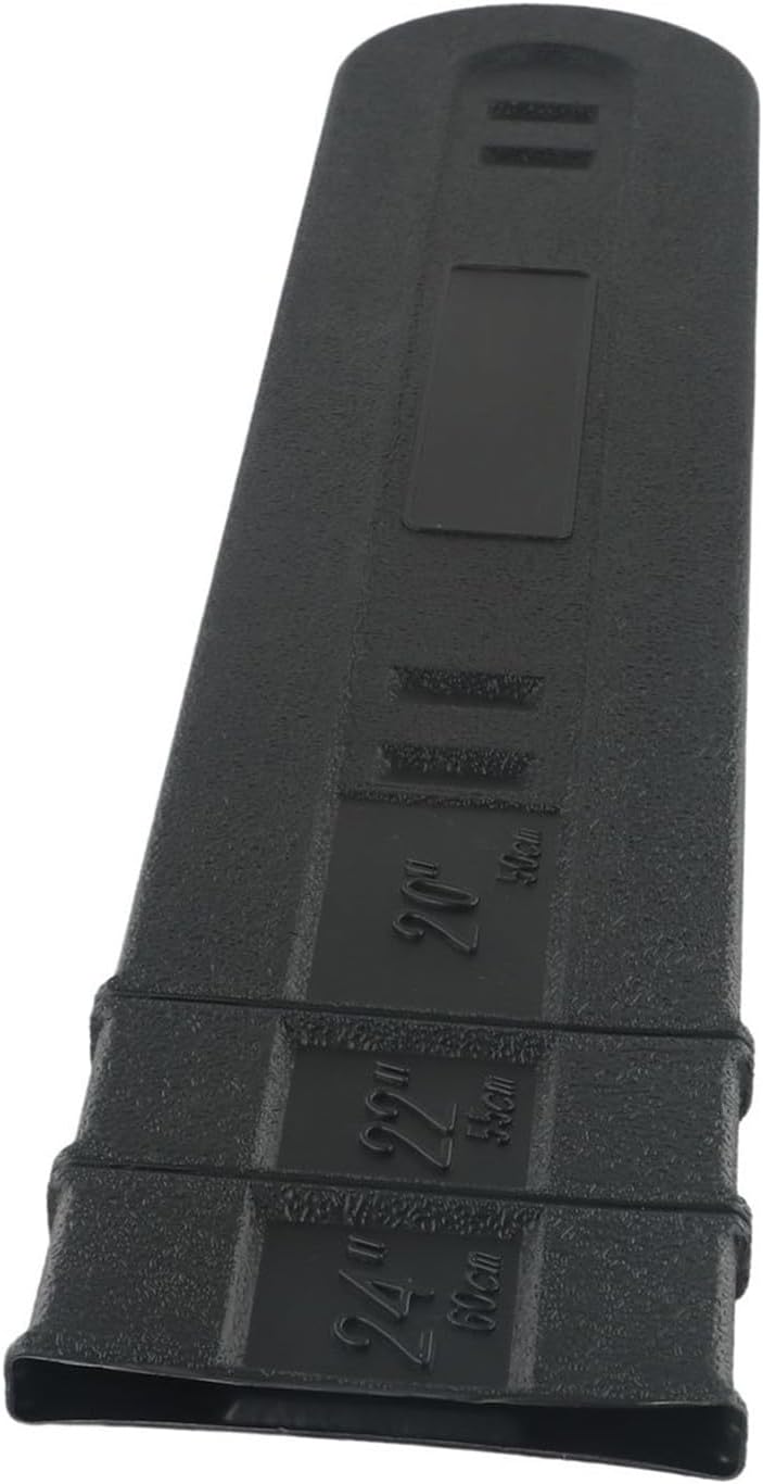 Chainsaw Bar Cover for 20 Inch, 22 Inch, 24 Inch - Plastic Chainsaw Protection Scabbard Sheath for Outdoor Power Tool Storage and Lawn Equipment Safety