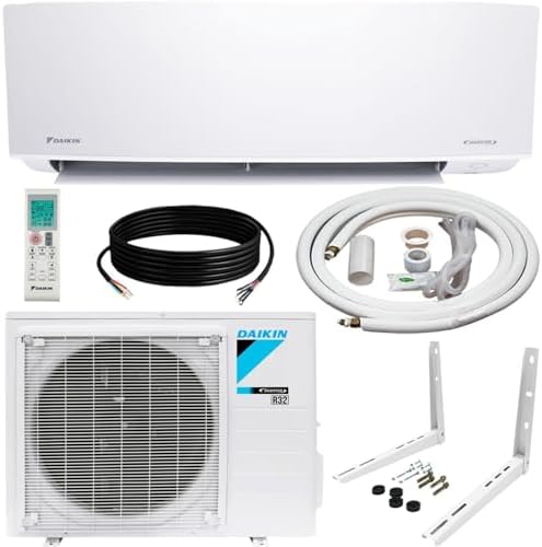 Daikin 24,000 BTU 21 SEER2 Oterra R32 Series Ductless Mini-Split Air Conditioner with Installation Kit and Wall Bracket- 230V