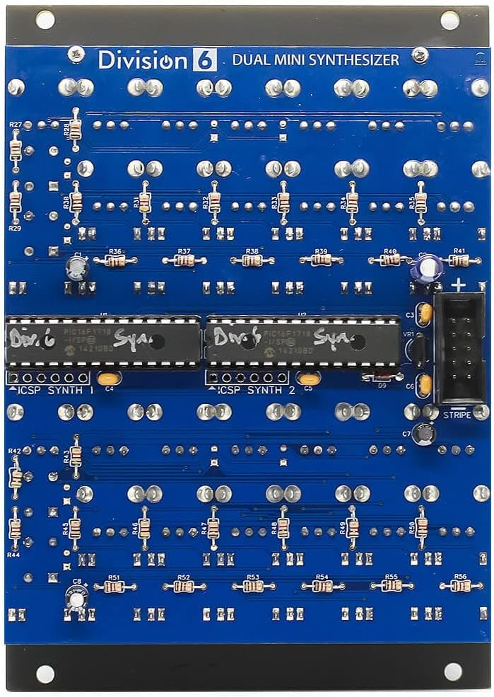 Division 6 Dual Mini Synthesizer Eurorack DIY Kit