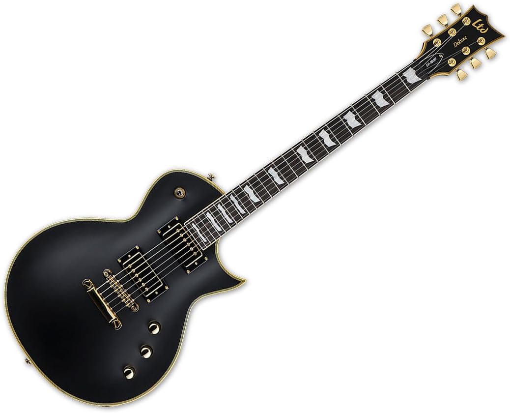 ESP LTD EC-1000 Duncan Electric Guitar, Vintage Black