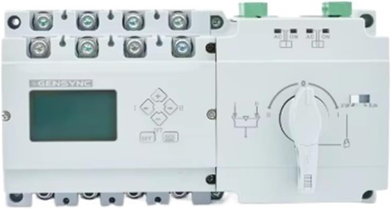 RDS3-125D/4P Radin ATS Generator Dual Power Automatic Transfer Switch with Control Panel Circuit Breaker 63A 100A 125A C/D Types(400A to 630A C Type)