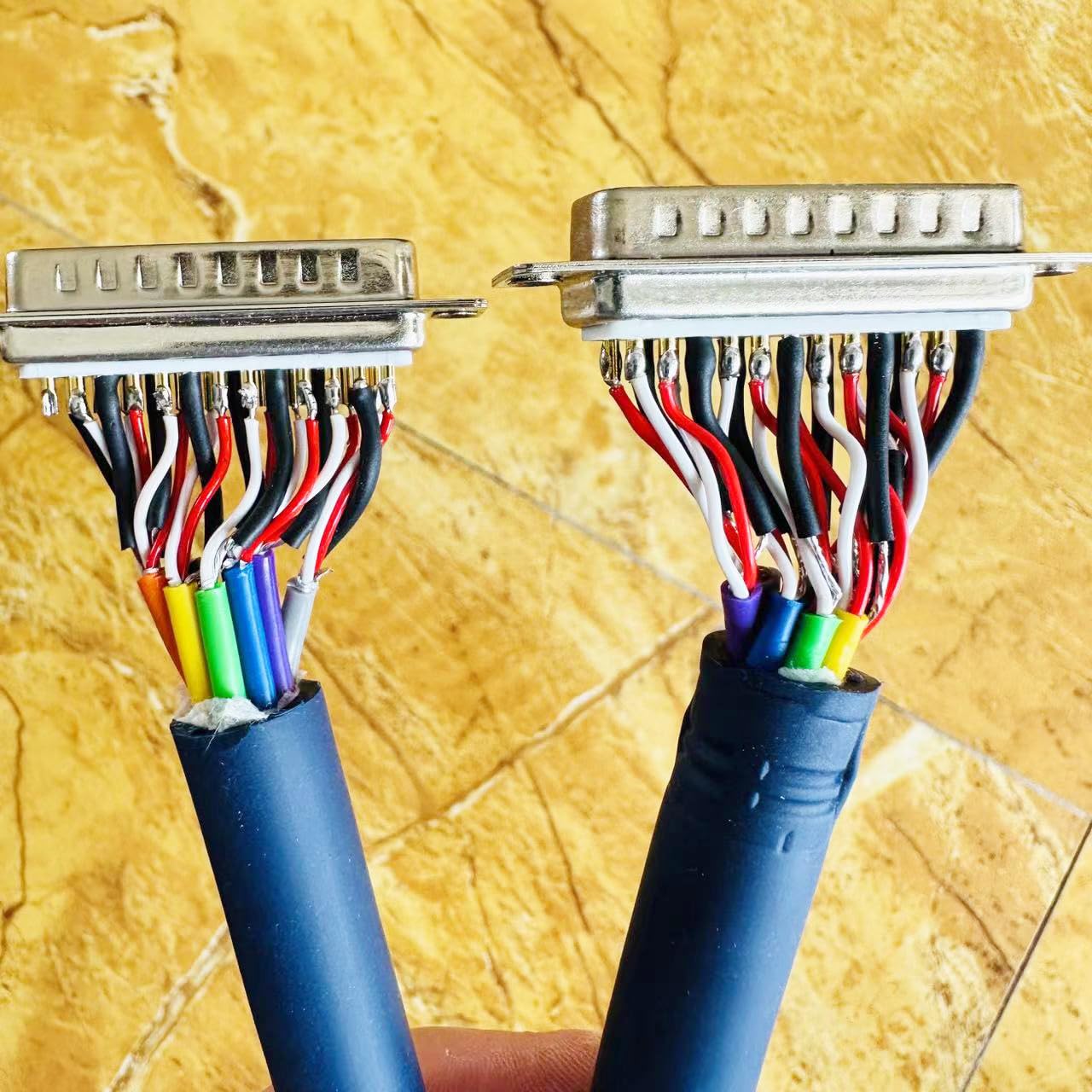 6.56ft DB25 Male to XLR Female Snake Cable, DB25 Male to 8 Channel XLR 3Pin Female Balanced Snake Cable D-Sub Highly Shield Analog Audio PVC SnakeCable Patch Bay Interface Modular Wire 2Meter