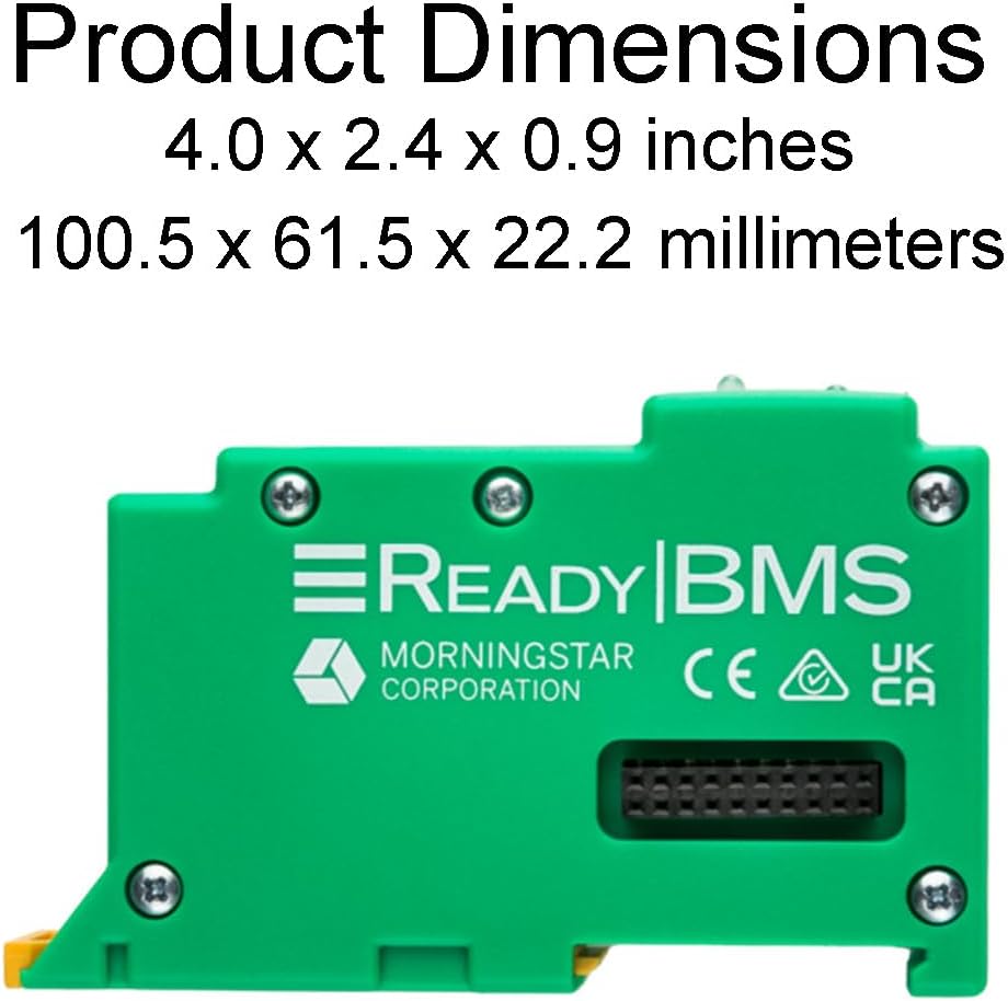 Morningstar ReadyBMS ReadyBlock Add-On for use w/ GenStar MPPT Solar Charge Controllers (RB-BMS) - Provides Integrated Communication and Control w/ Lithium Batteries - 5 Year WTY, Designed in The USA