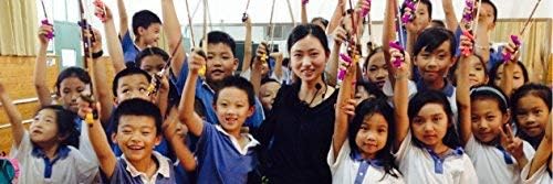 Original Bow Buddy Bright Blue Things 4 Strings Bow Hold Buddies Studio Kit of Violin/Viola Teaching Aid Accessories