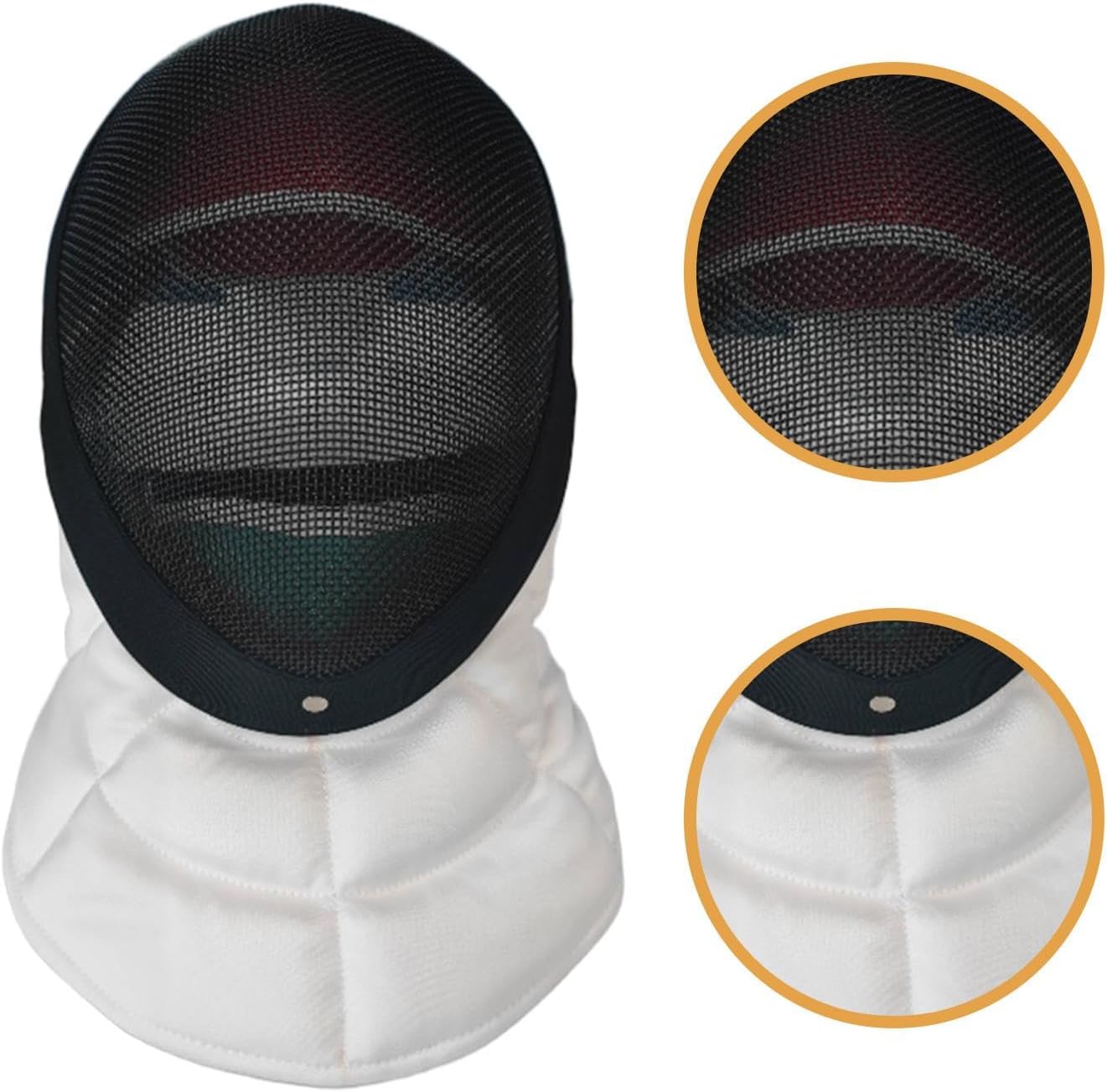 YIJU Fencing Face Cover Anti Stab Comfortable Gear Fencing Helmet for Competition Training Practice Accessories