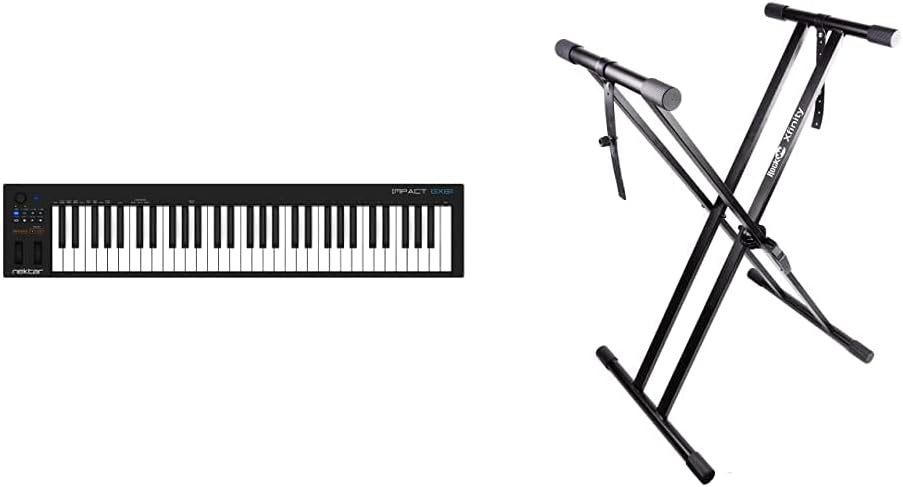 Nektar GX61 MIDI Controller + RockJam Xfinity Keyboard Stand