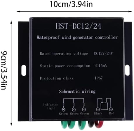 900W Wind Power Controller 12V/24V/48V MPPT Regulator for Wind Turbines & Battery Charging - Efficient Wind Controller for Renewable Energy Solutions