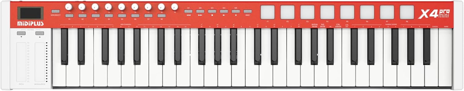 Midiplus X4 Pro mini USB MIDI Keyboard Controller (X4Promini)
