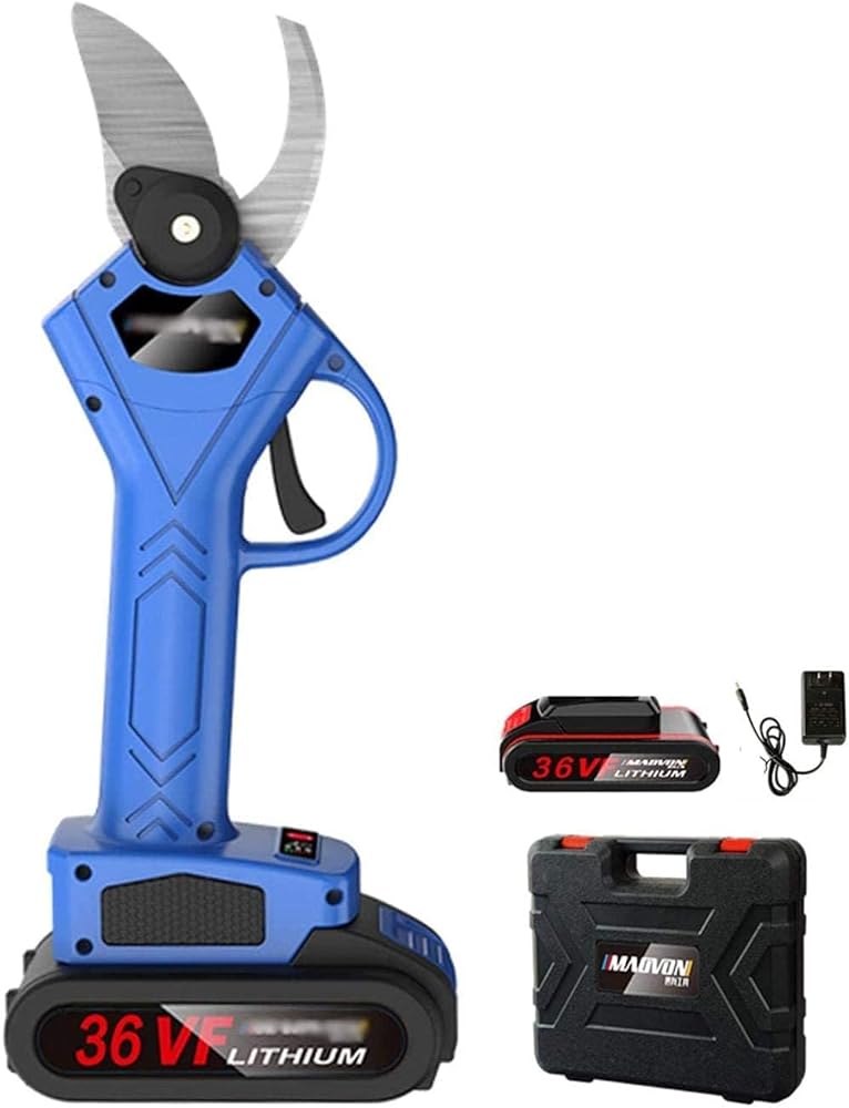 25Mm Cutting Diameter Rechargeable Electric Pruning Scissors Pruning Shears Garden Pruner Secateur Branch Cutter Cutting Tool