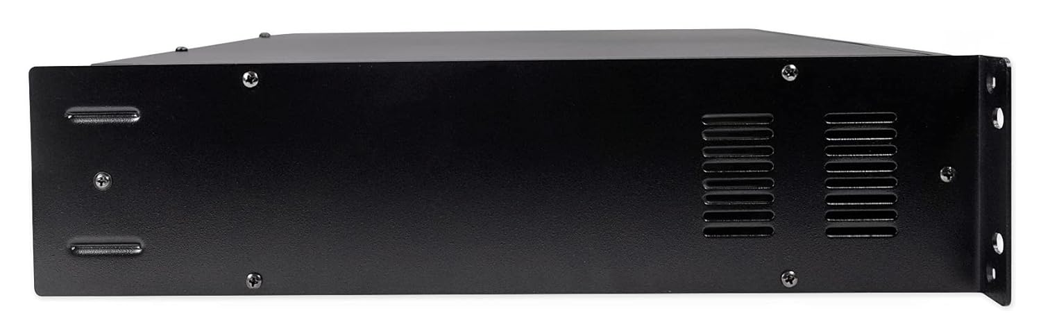 Rockville RCS350-6 350W 6 Zone 70V Commercial Amplifier, Bluetooth, USB, Optical, Rack Mount, for Restaurants and Offices