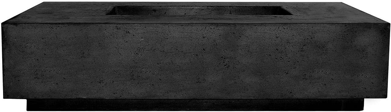 Prism Hardscapes Tavola 8 Fire Table in Ebony - LP