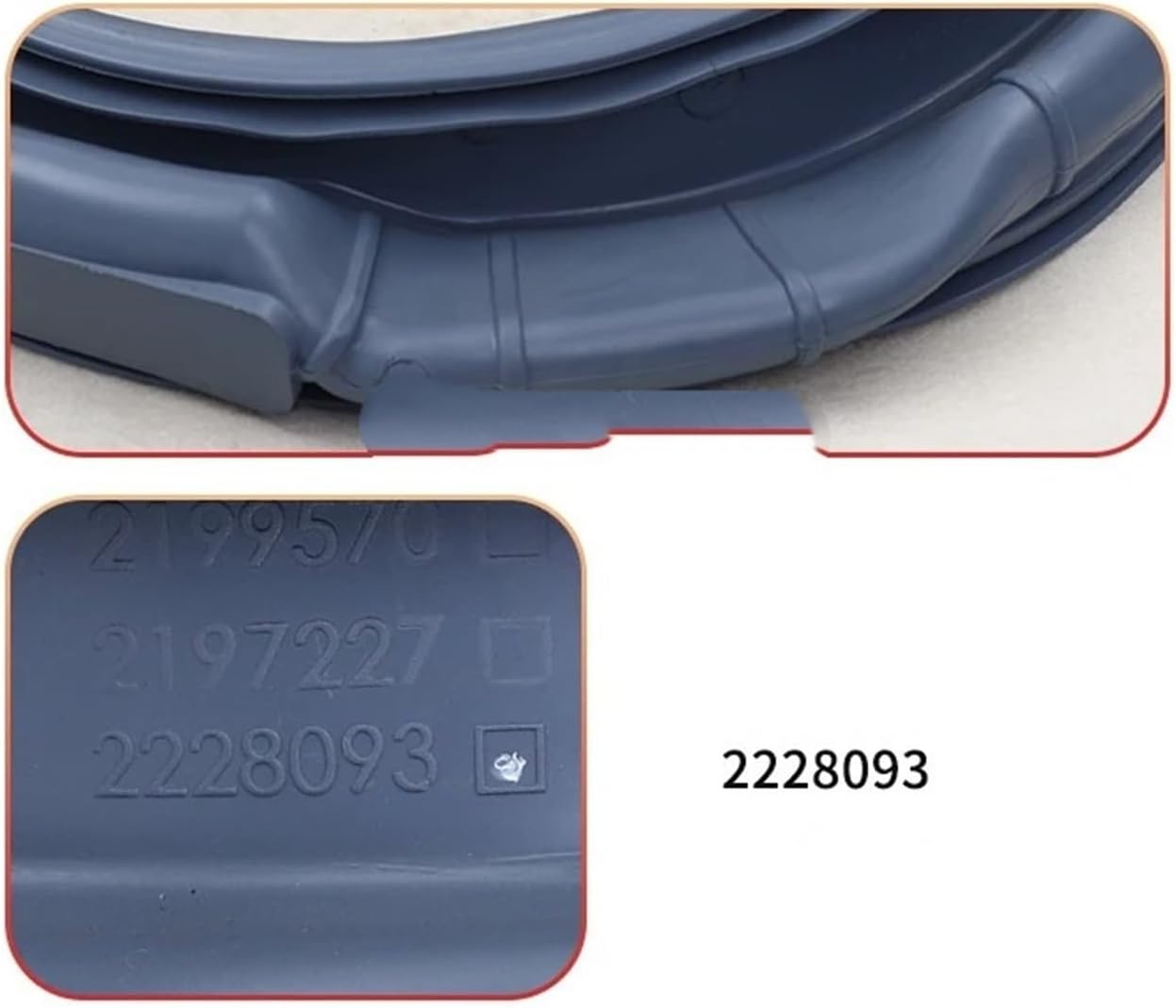 Compatible For Applicable To All Models， Of Hisense Rongsheng Drum Washing Machine Door Seal Rubber Ring Sealing Waterproof(No. 7 2027519)
