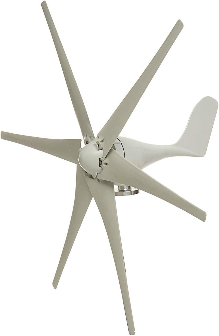 9000W 12V 24V 48V Wind Turbine with 6 Blades Nylon Fiber Wind Turbine Generator Home Powerful Windmill Energy Turbine Charge