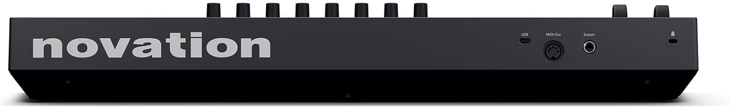 Audiosavings Bundle: Novation LAUNCHKEY 37 MK4 37-Key USB MIDI Ableton Live Keyboard Controller Bundle with Rockville RMC-XLR High-End Metal DJ Handheld Wired Microphone Mic (2 Items)