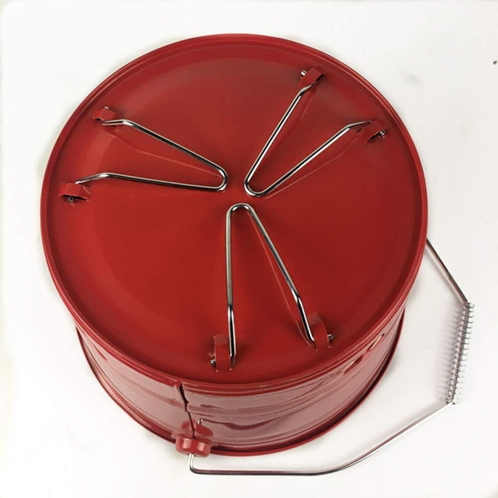 Wood Burning Fire Pit Outdoor Patio Campfire Backyard Fireplace,Round Steel Deep Bowl Fire Pit, 10 inch,