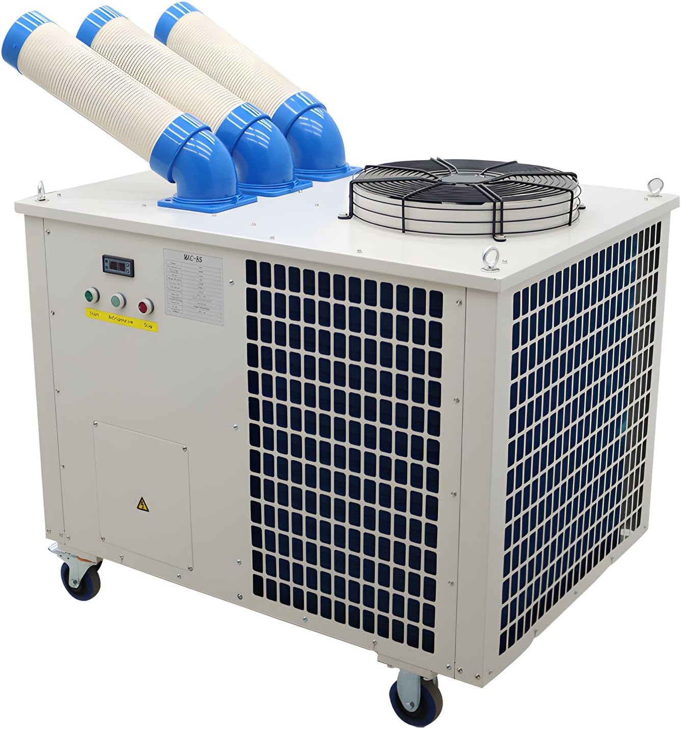220V Commercial Industrial Air Conditioner Portable Industrial Spot Cooler 3150W Mobile Air Conditioner 1550m³/h 29800BTU