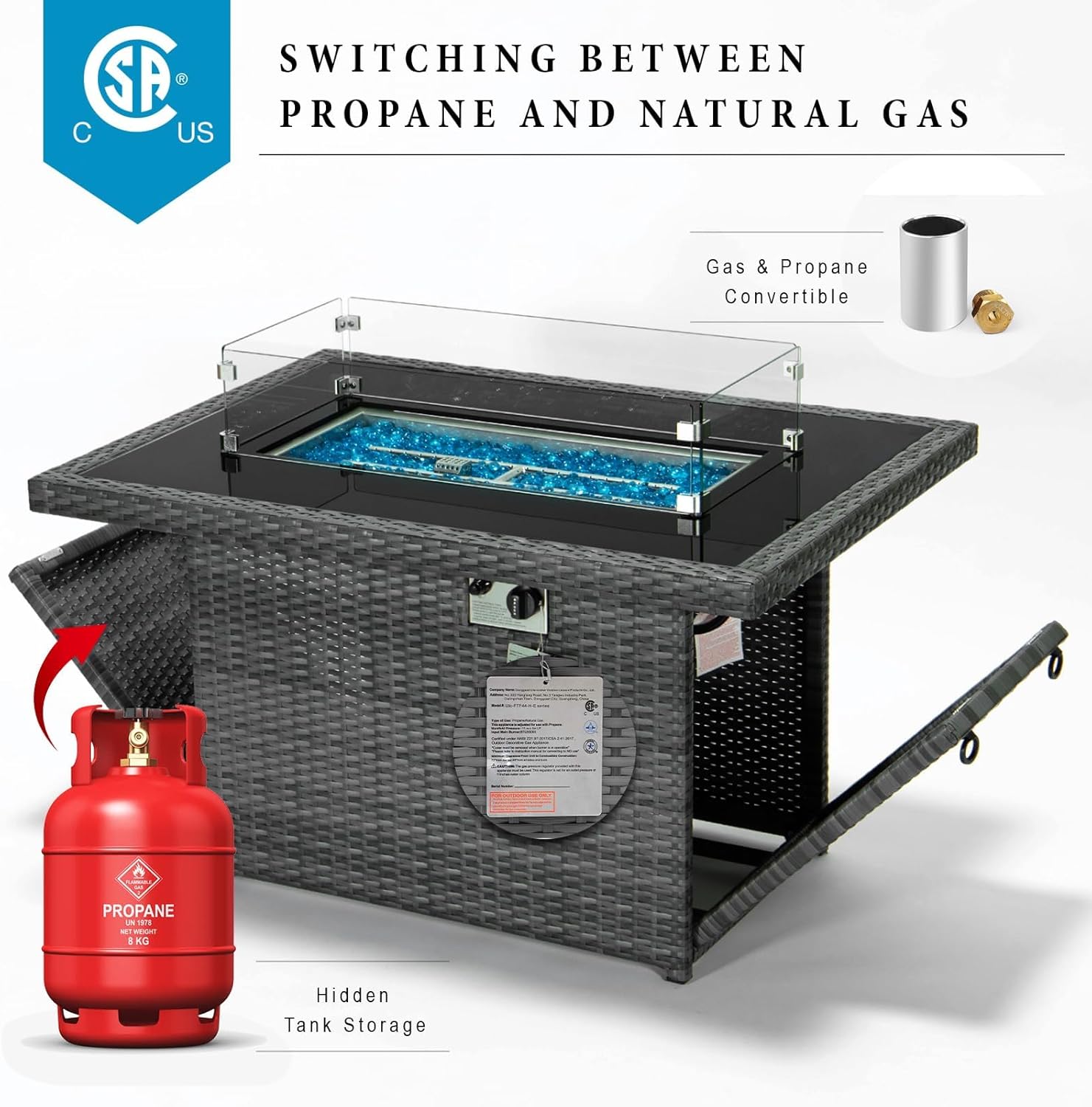 BULEXYARD PE Wicker 43