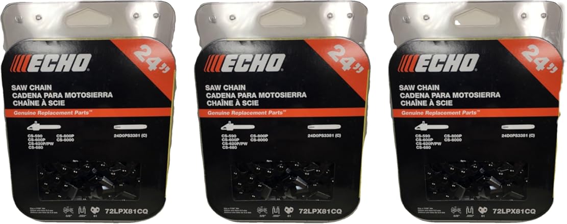 3 PK Genuine Echo 72LPX81CQ 24