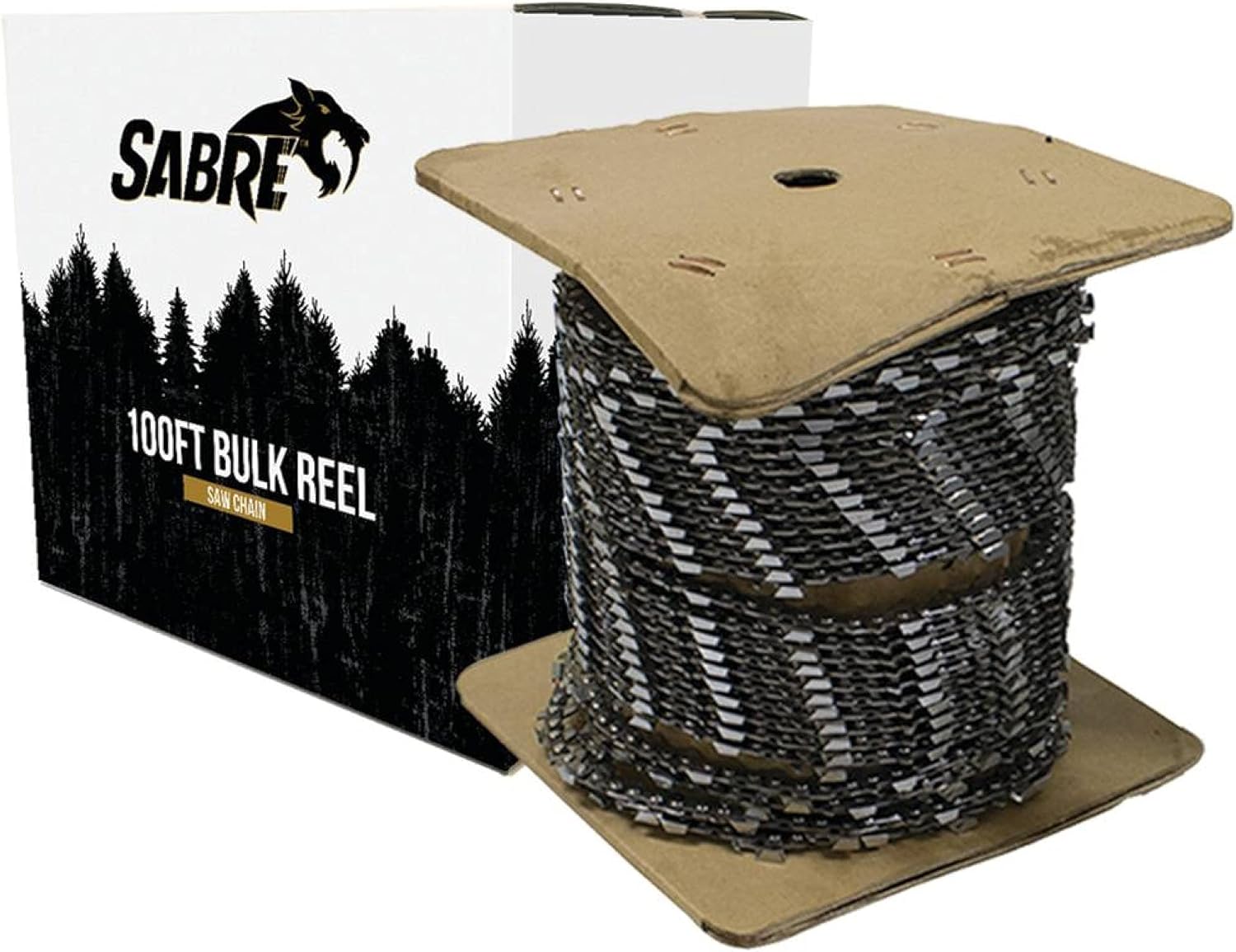 Stens 092-3106 3/8 LP .050 Gauge 100' Length Chain Reel Compatible with/Replacement for Stihl 3623 005 1640, 3873 000 1640, Oregon Ref 58-011, 72EXL100U, 72LG100U, GB A50C-1P100 Chainsaws