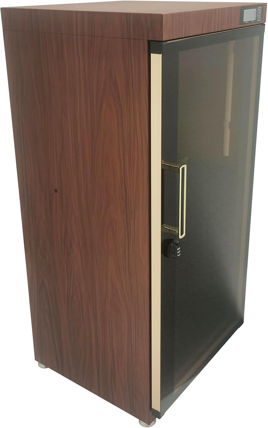 Musical Instrument Dry Cabinet, 35-60% RH Dehumidifying Dry Box for Guitar, Bass, Violin, with Digital Display & Smart Control & Key Lock, Professional Storage Case, 110V