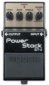 BOSS ST-2 Power Stack Guitar Pedal (ST-2), Black
