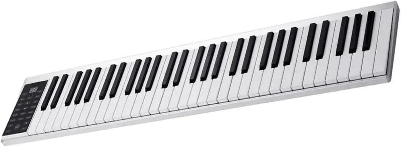 Beginner Electric Digital Piano 61-Key Piano Keyboard Digital Keyboard MIDI Output 128 Tones 128 Rhythms 14 Demo Songs Recording Playback Piano