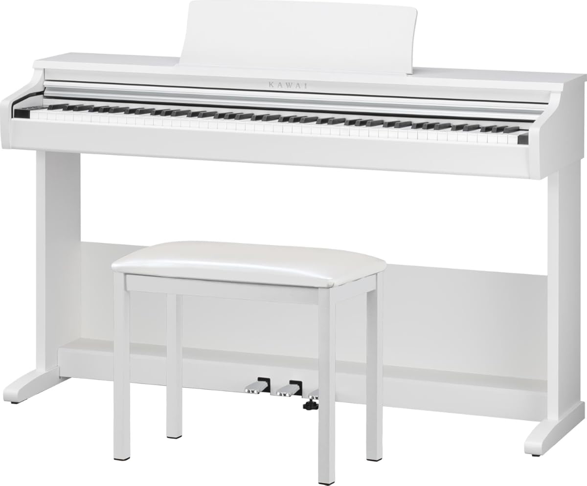 Kawai KDP75 Digital Home Piano - Embossed White