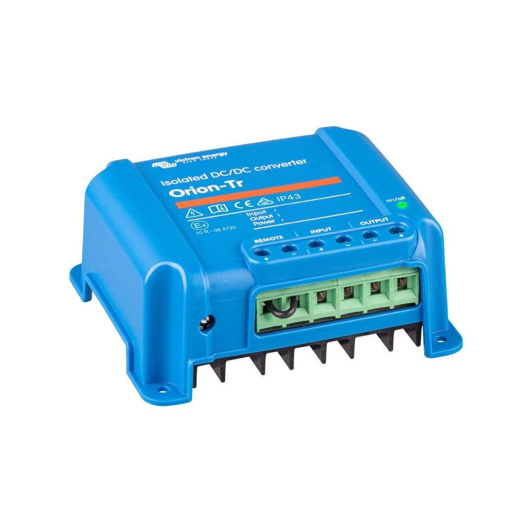 Victron Energy Orion-Tr DC to DC Converter - 12/24-Volt 5 amp 120-Watt - IP43 Protected - for Dual Battery Systems - Isolated
