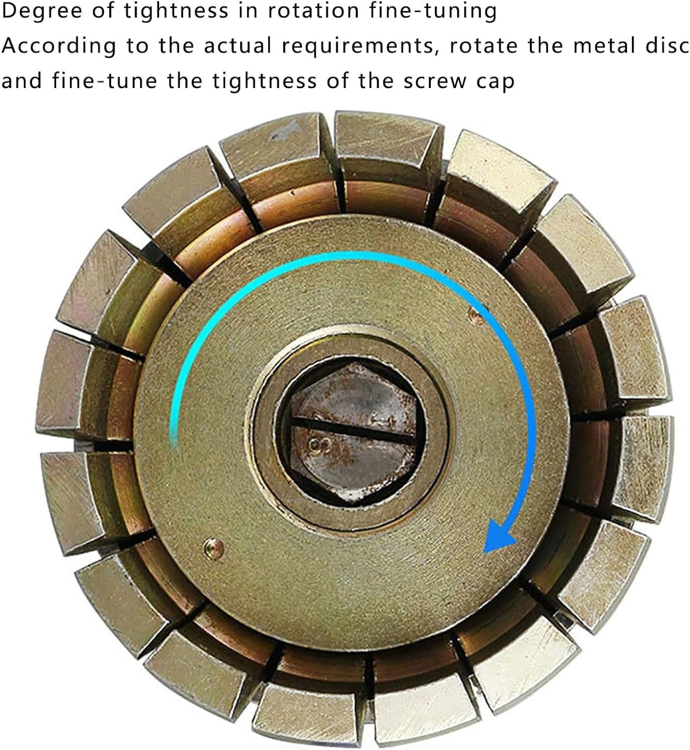 200L Oil Drum Capping Machine, Industrial Pneumatic Bottle Capping Machine, 1300Lbs Pulling Force, Air Intake 1/4 Inch, Adjustable Tight Strength, Oil Drum Pneumatic Cap Sealer, for Lubricants, Paints
