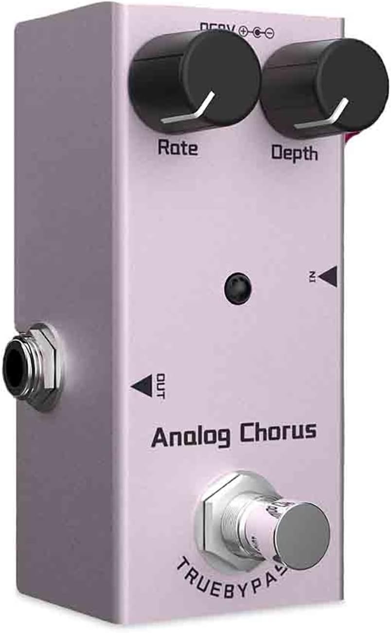 KESHUO Electric Guitar Pedal Chorus/Tremolo/Delay/Overdrive True Bypass Guitar Kit Accessories (Color : 7)